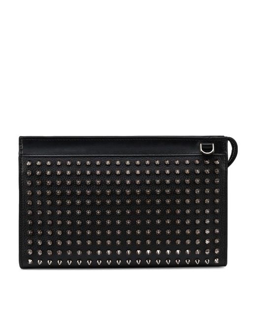 Christian Louboutin Black Funky Mini Leather Cross-Body Bag