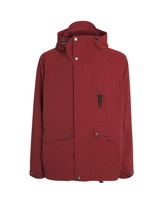 Barbour Red Showerproof Rig Jacket for men
