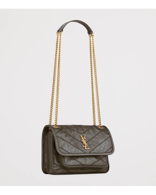 Saint Laurent White Mini Niki Shoulder Bag