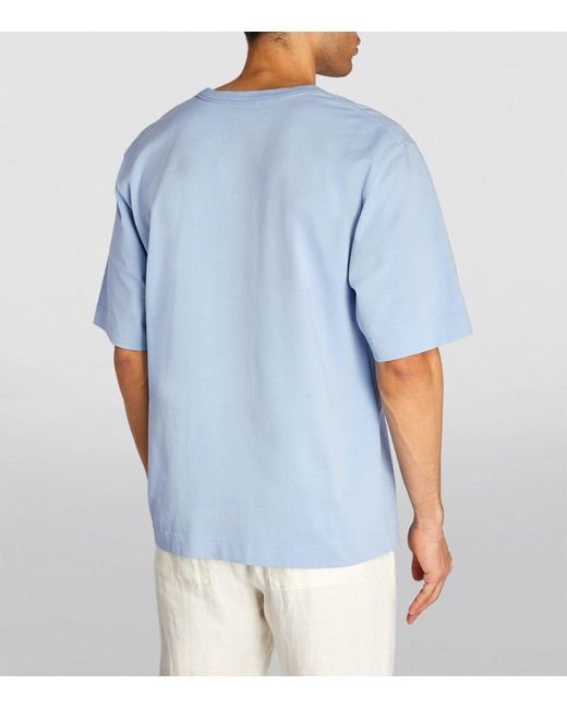 CDLP Blue Cotton T-shirt for men