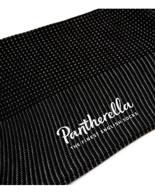 Pantherella Blue Pin Dot Socks for men