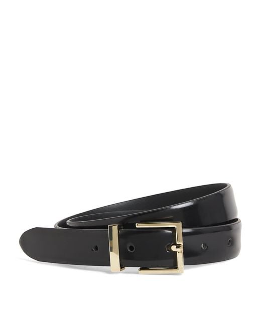 Sandro Black Leather Belt