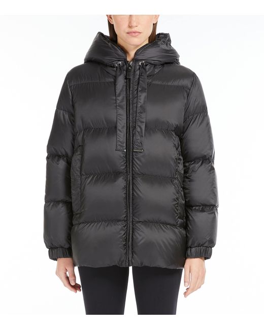 Max Mara Black Quilted Seia Puffer Jacket