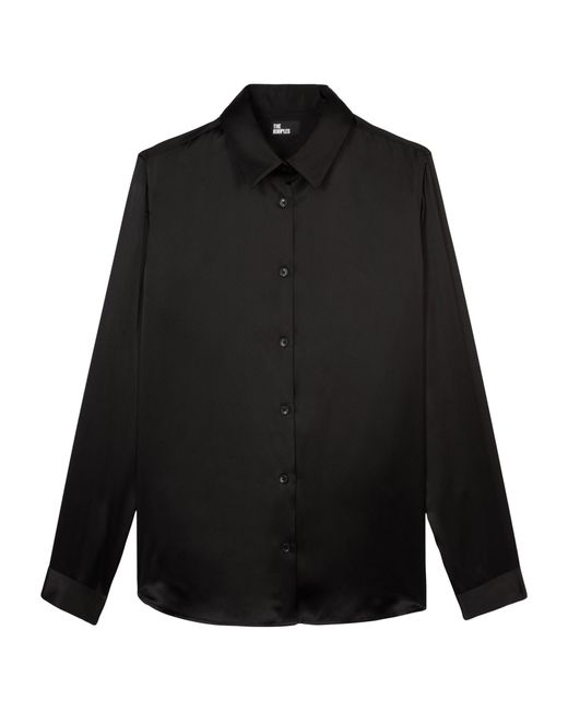 The Kooples Black Silk Shirt