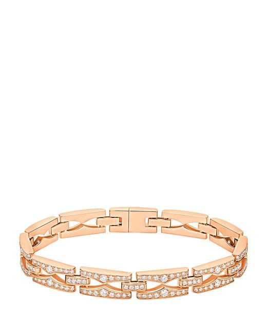 BVLGARI Natural And Diamond B.Zero1 Rock Bracelet