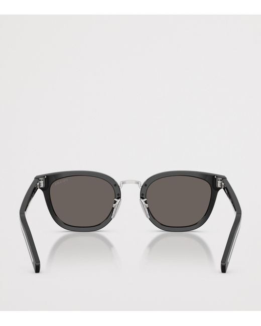 Prada Gray Pr C01Sd Cat-Eye Sunglasses for men