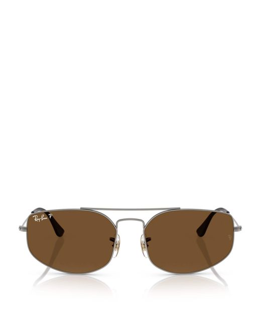 Ray-Ban Brown Rb3845 Explorer V Sunglasses