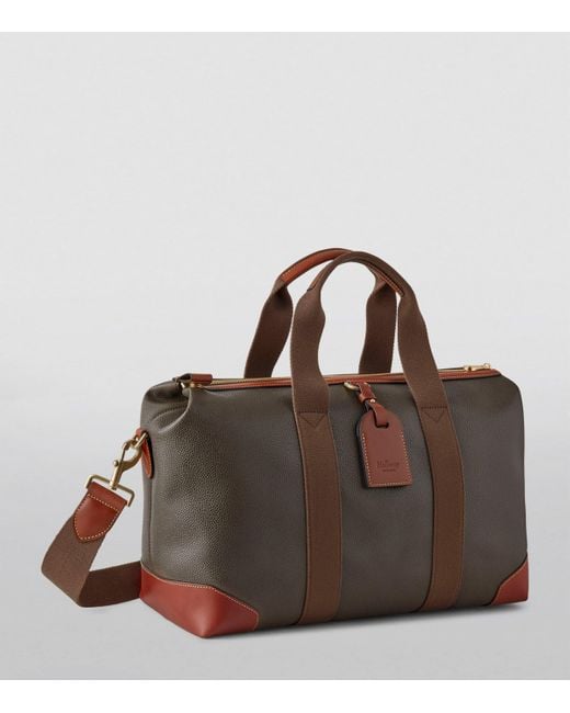 Mulberry Brown Heritage Clipper Holdall for men