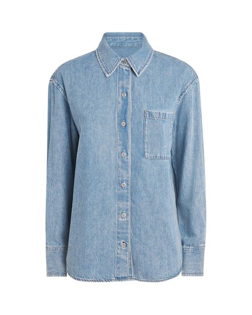 Rag & Bone Blue Connie Denim Shirt