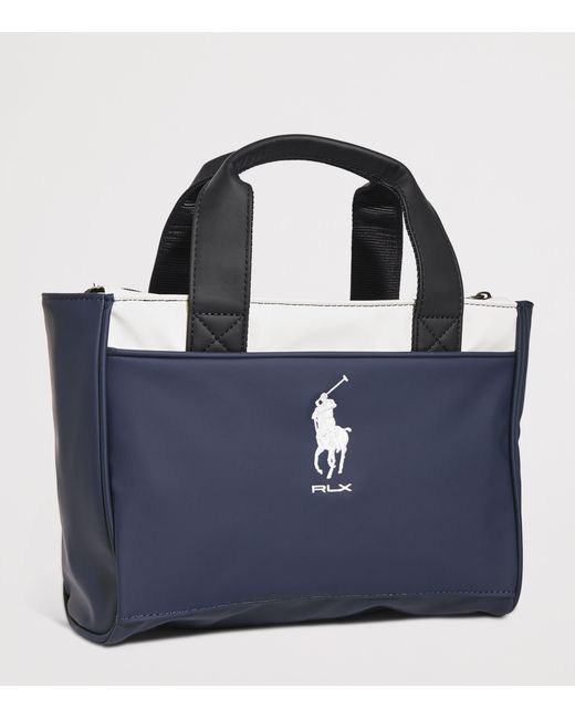 Ralph Lauren Blue Logo Golf Tote Bag for men