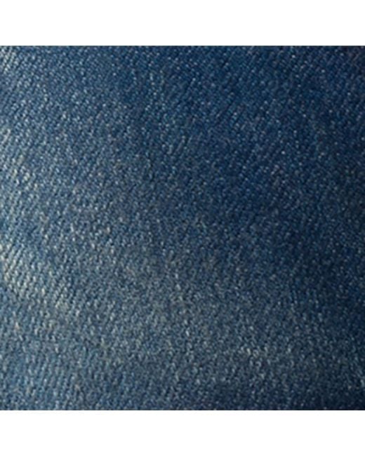 Prada Blue Denim Baseball Cap for men