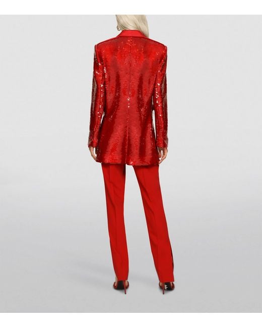 Dolce & Gabbana Red Giacca