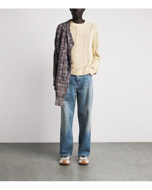 Won Hundred Natural Cotton Knitted Bently Sweater for men