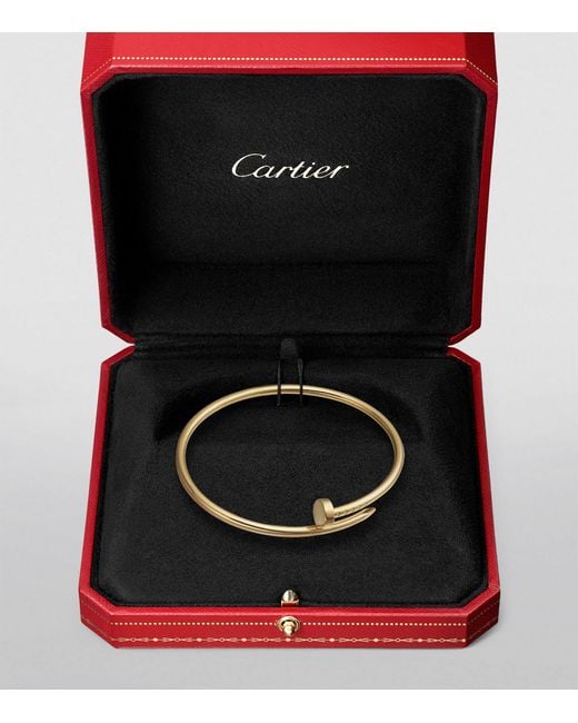 Cartier Metallic Small Yellow Gold Juste Un Clou Bracelet