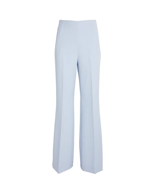 Roland Mouret Blue Tailored Trousers