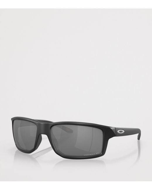 Oakley Gray Gibston Rectangle Sunglasses for men