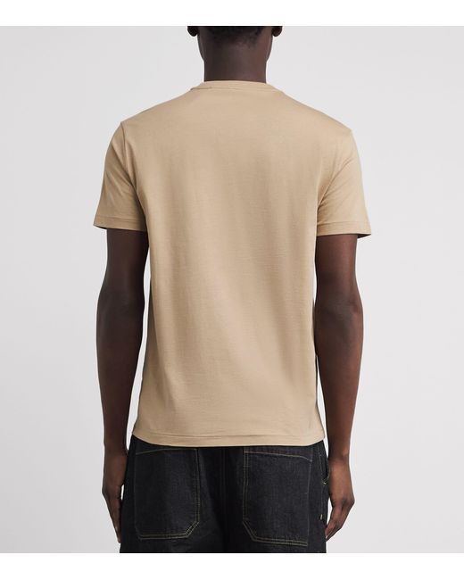Polo Ralph Lauren Natural Cotton Custom-Fit Polo Pony T-Shirt for men