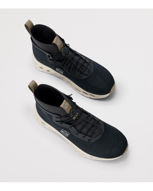 Loewe Blue X On Cloudtilt High-Top Trainers