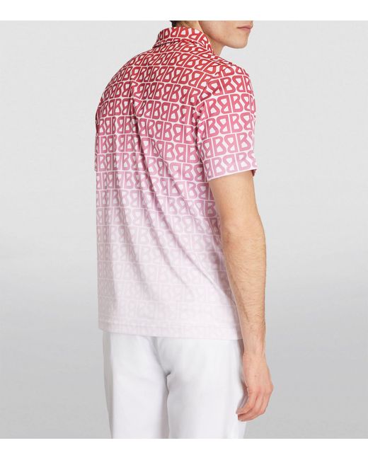 Bogner Pink Ombre B Polo Shirt for men
