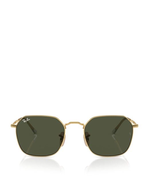 Ray-Ban Green Jim Irregular Sunglasses