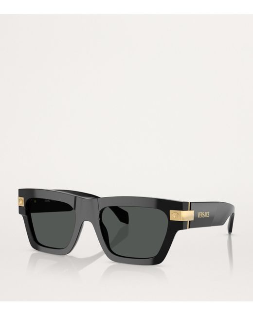 Versace Black Nylon Ve4464 Sunglasses for men