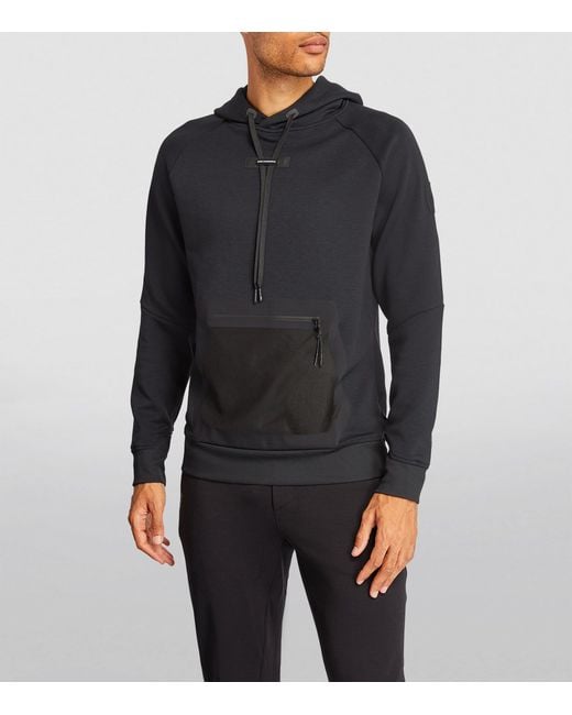 On Shoes Gray Technical Hoodie for men