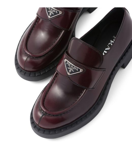 Prada loafers womens 2025