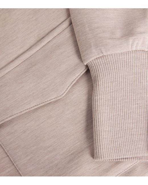 Varley Natural Roxbury Zip-Up Sweatshirt