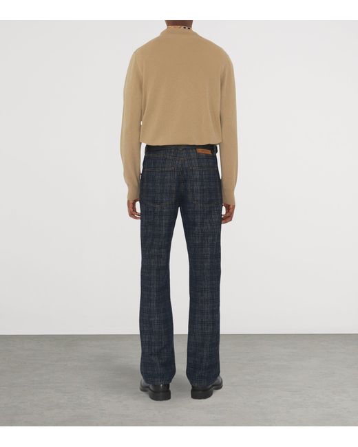 Burberry Natural Cashmere Blend Sweater for men