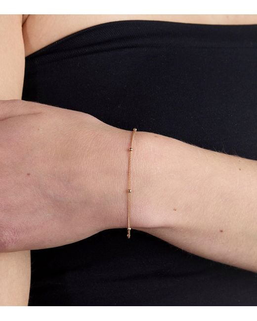 Astrid & Miyu Metallic Plated Essential Beaded Chain Bracelet