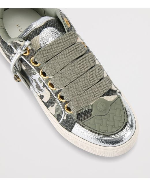 Kurt Geiger Green Southbank Tag Sneakers