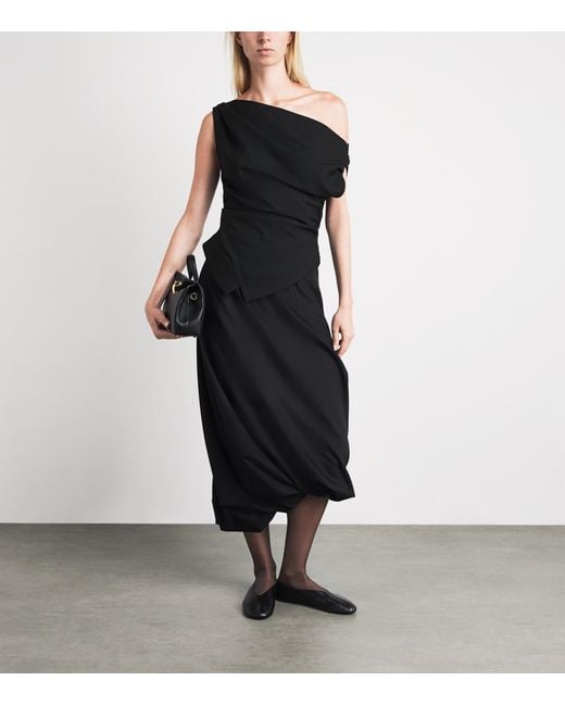 Rohe Black Off Shoulder Top