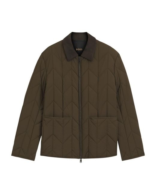 Boss Green Padded Field Jacket for men
