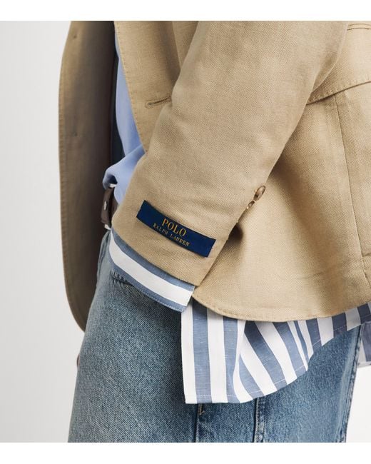 Polo Ralph Lauren Natural Linen Twill Blazer for men