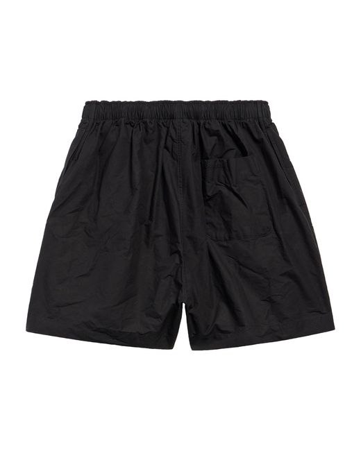 Balenciaga Black Pyjama-style Shorts for men
