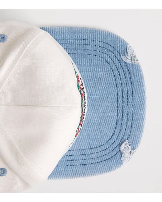 Picante White Peaks Crew Cap for men