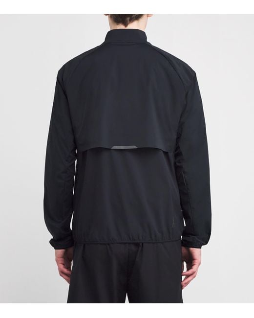 On Shoes Blue Packable Insulated Weather Jacket for men