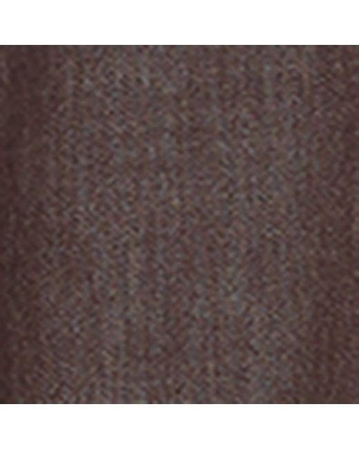 Brunello Cucinelli Brown Denim-Effect Wide-Leg Trousers