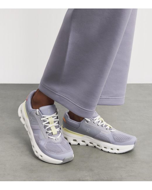 On Shoes White Cloudrunner 2 Trainers