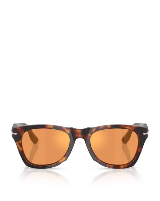 Persol Brown Tortoiseshell Phantos Sunglasses