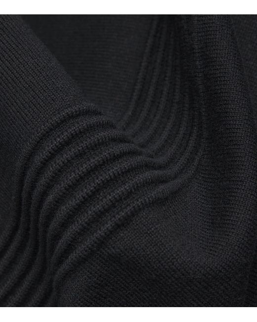 Wax London Black Cotton-Cashmere Lennox Shirt Jacket for men