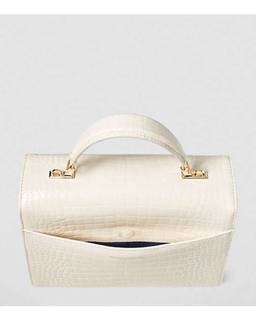 Aspinal White Mayfair Bag