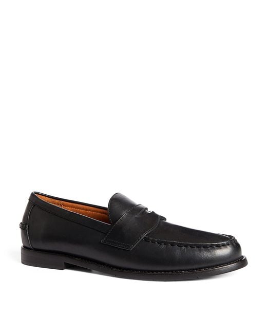 Polo Ralph Lauren Black Penny Loafers for men