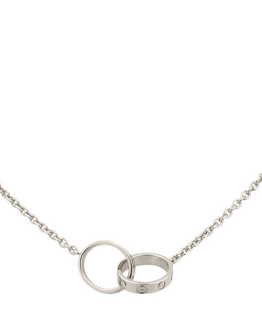 Cartier White Love Necklace