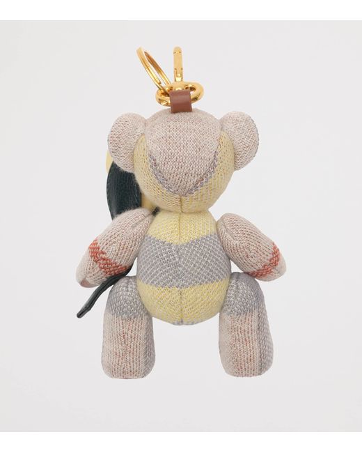 Burberry Metallic Wool Thomas Bear Charm