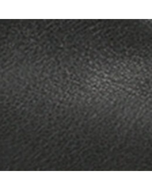 Santoni Black Leather Victory Sneakers for men