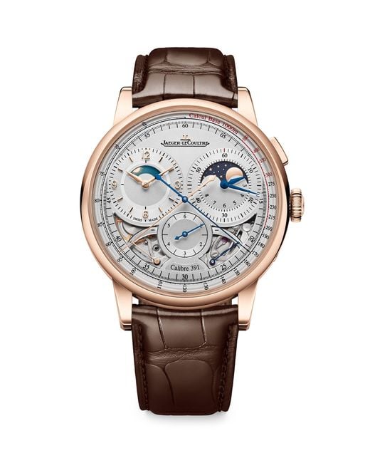 Jaeger-lecoultre Gray Duometre Chronograph Moon Watch for men