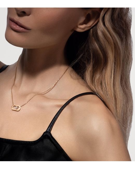 Messika Metallic So Move And Diamond Necklace