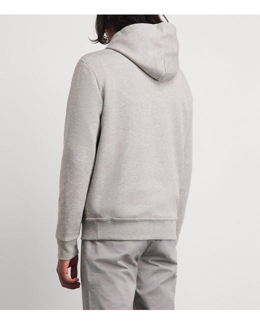 Polo Ralph Lauren Gray Double-Knit Logo Hoodie for men