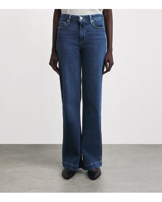 PAIGE Blue Leenah Flared Jeans